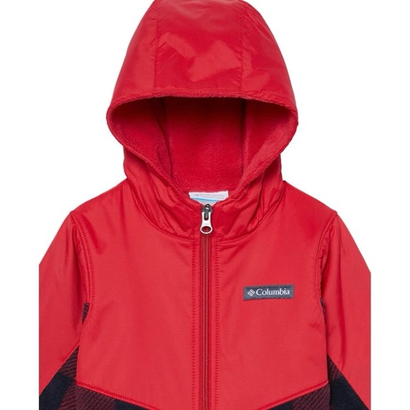 Columbia Toddler Little Boys Steens MT Overlay Jacket Buffalo Check Size 2T NWT - Picture 4 of 8